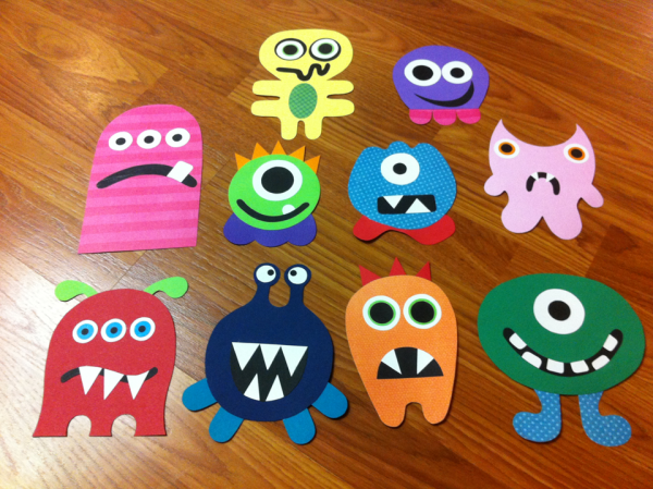 Поделки монстрики для детей