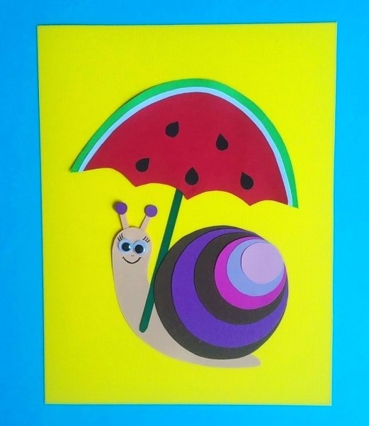 Аппликация лето