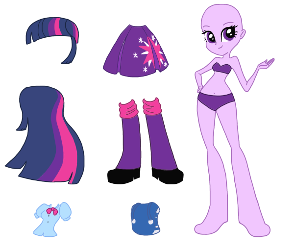 Манекены девочки из Эквестрии Твайлайт