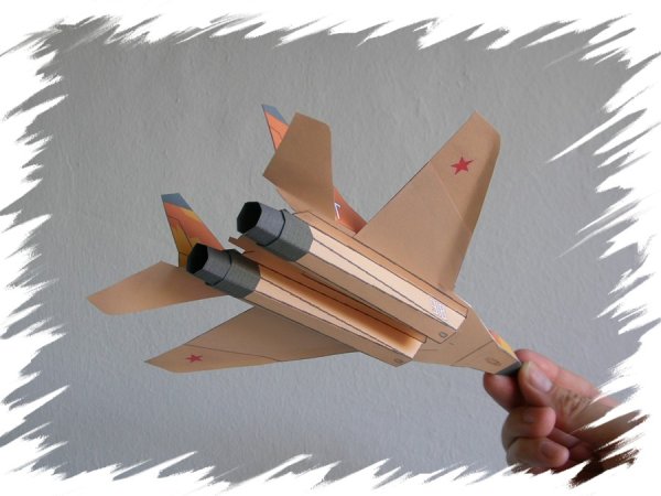 Поделка истребитель