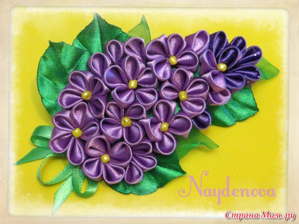 Картины в стиле канзаши