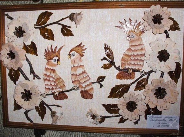 Панно из природного материала своими руками