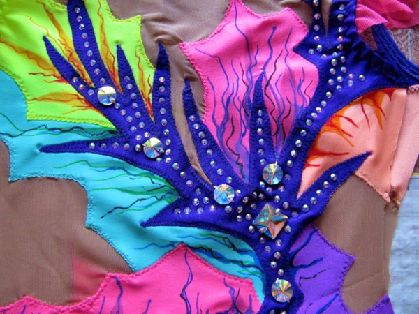 Купальник для спортивной аэробики