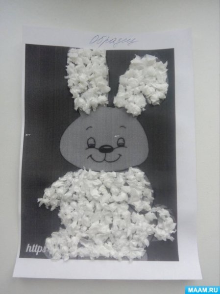 Поделки из мятых салфеток