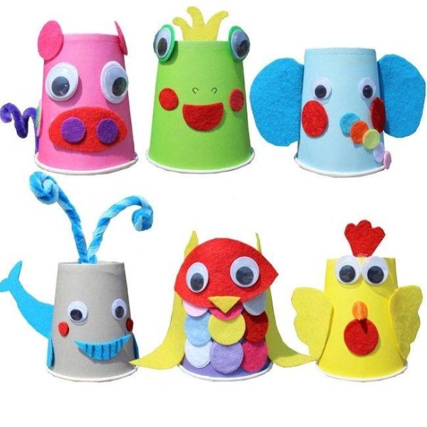 Поделки из бумажных стаканчиков