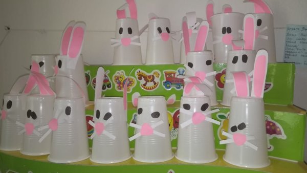 Поделки из стаканчиков одноразовых для детей