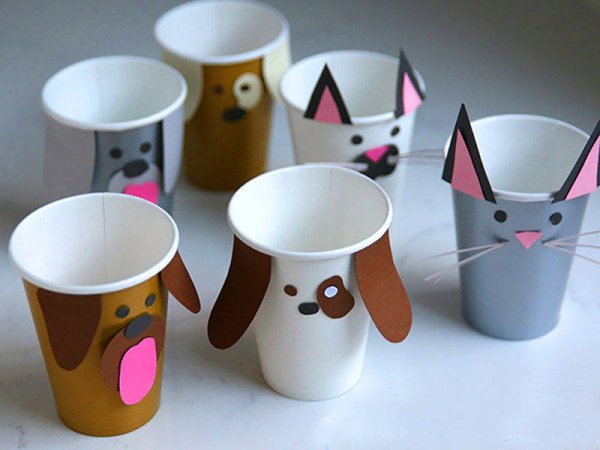 Поделки из бумажных стаканчиков