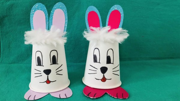 Поделки из пластиковых стаканчиков