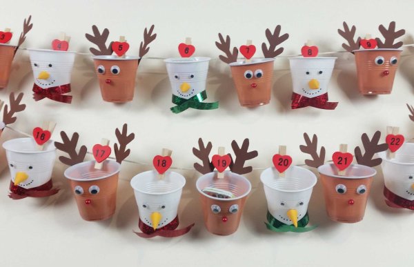 Поделки из пластиковых стаканчиков