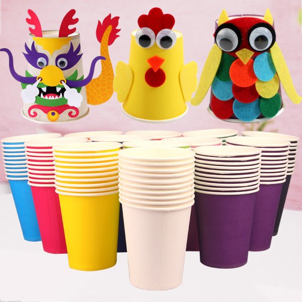 Декор одноразовых стаканчиков