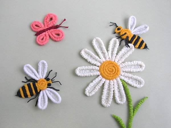 Поделки из гафро трубочек