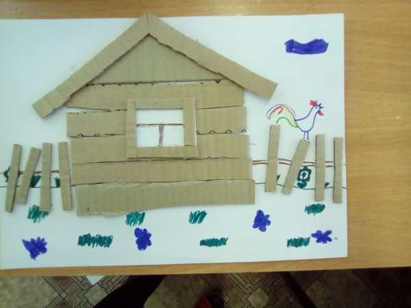 Поделка изба