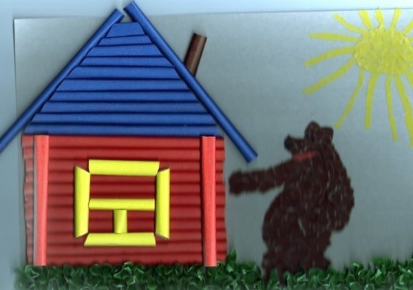 Поделка изба