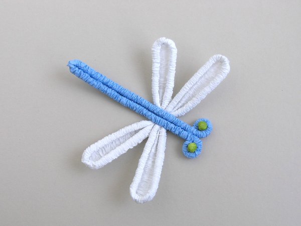 Гофротрубочки бабочка