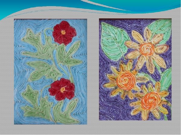 Панно из салфеток