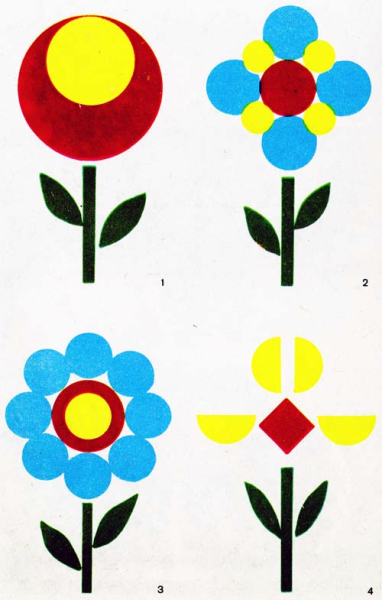 Аппликация в средней группе