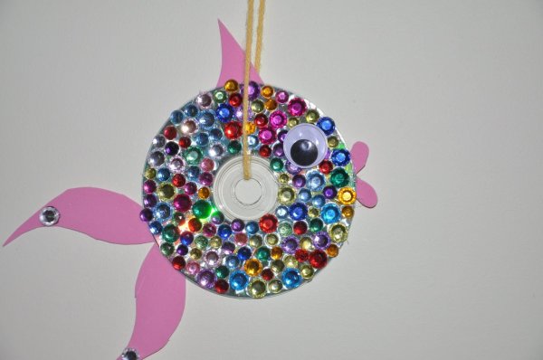 Поделки из компакт дисков