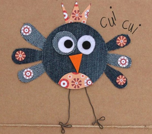 Забавная аппликация