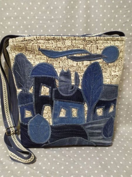 Сумки из джинсовой ткани