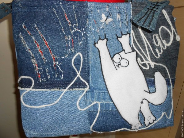 Аппликации на джинсовой ткани