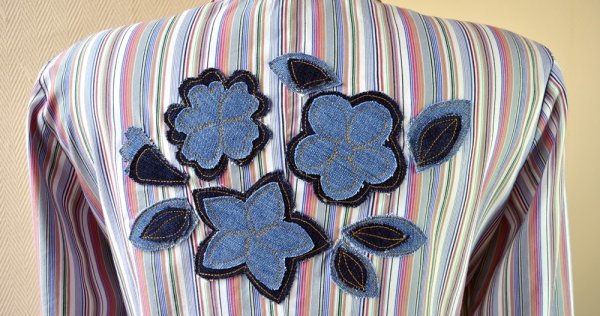 Стильные аппликации на одежду