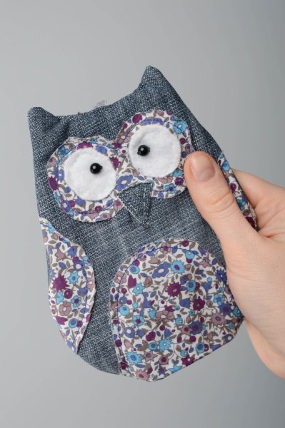 Совушка из ткани