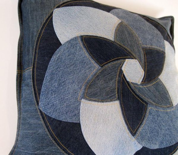 Пэчворк из джинсовой ткани