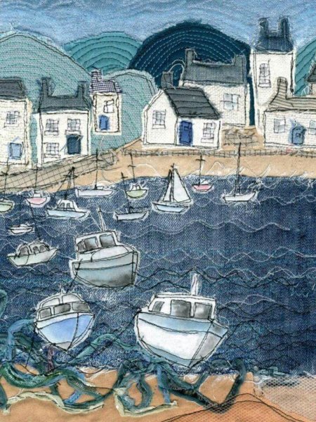 Пейзаж из джинс