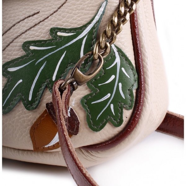 Сумка с дубовыми листьями