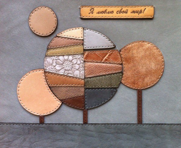 Кожаный пэчворк Светланы Целенковой