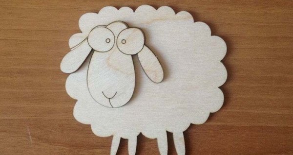 Поделка Овечка