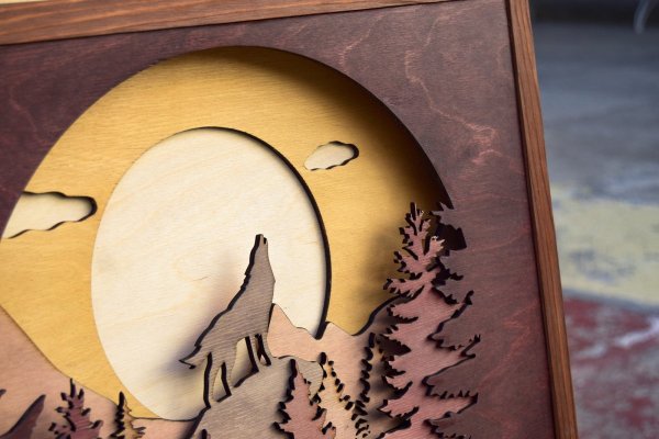 Панно из фанеры