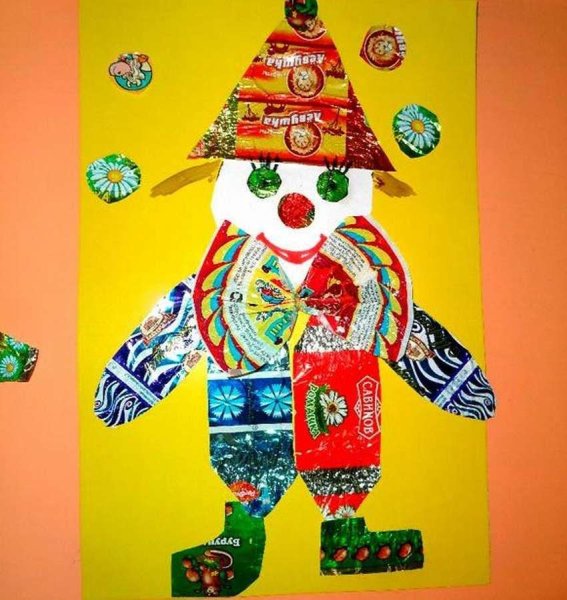 Поделки из фантиков