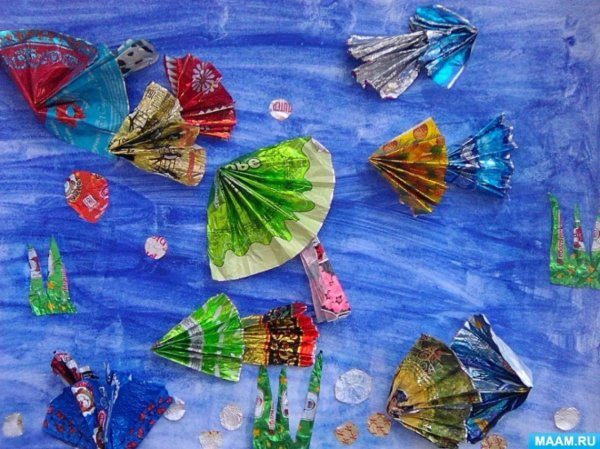 Поделки из фантиков от конфет
