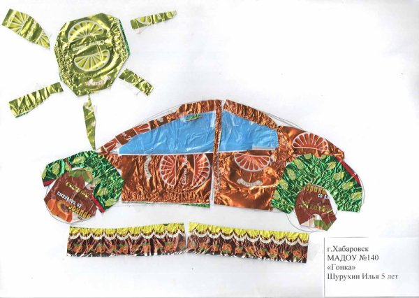 Поделки из фантиков от конфет