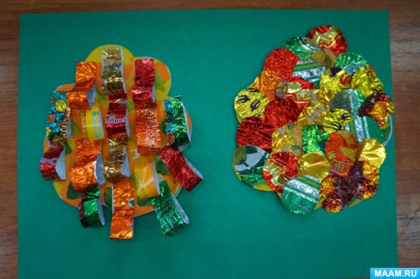 Дерево из фантиков