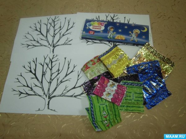 Поделки из фантиков