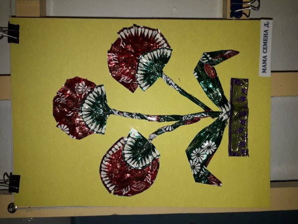 Поделки из фантиков