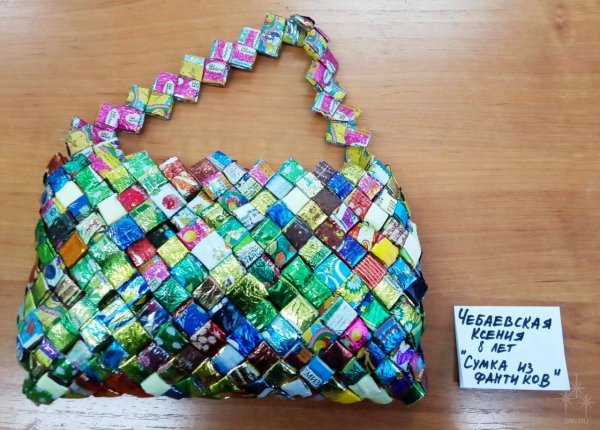 Изделия из фантиков