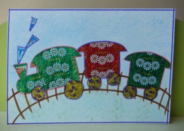 Поделки из фантиков