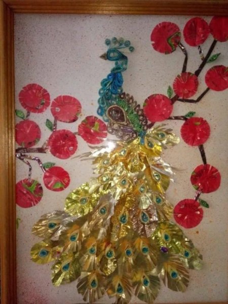 Поделки из фантиков от конфет