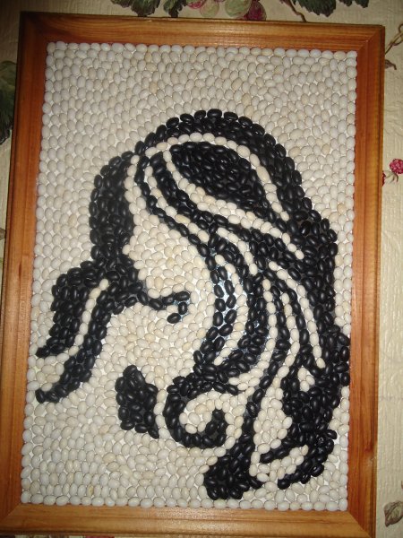 Поделки из крупы