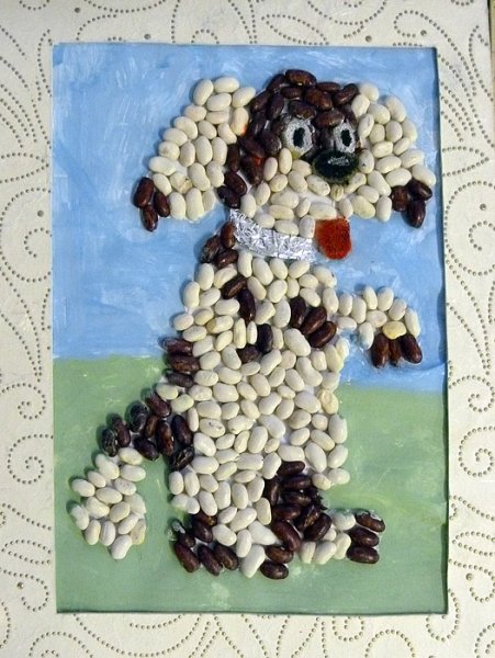 Поделки из крупы своими руками