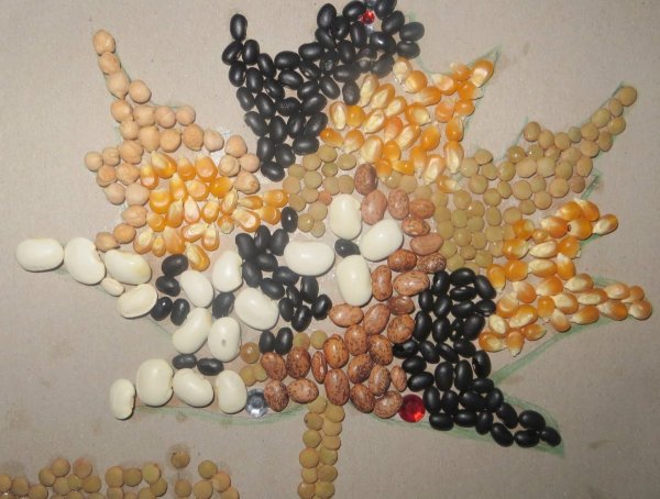 Поделки из крупы своими руками