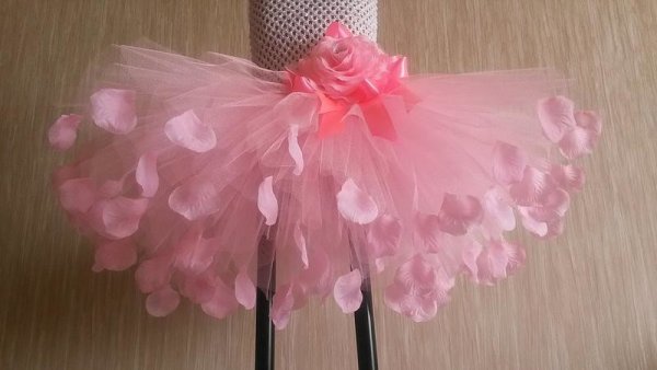 Юбка из органзы для девочки
