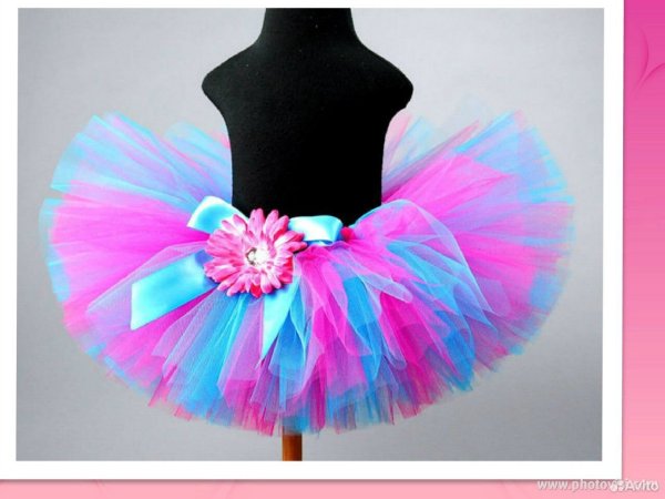 Юбка из фатина