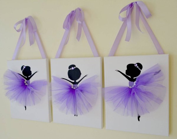 Поделка балерина