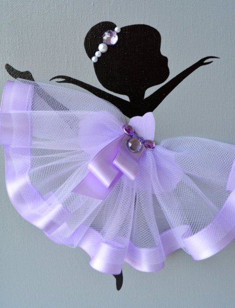 Поделка балерина