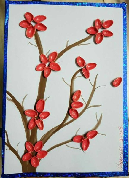 Поделки из скорлупок фисташек