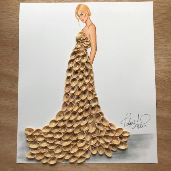 Поделка платье